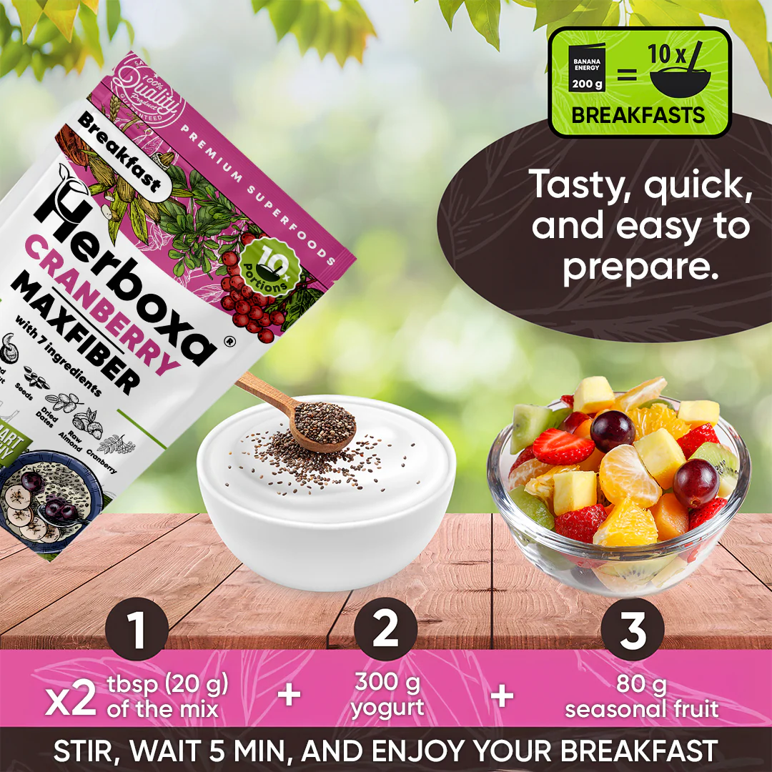 Herboxa® BREAKFAST CRANBERRY MAXFIBER - Image 4