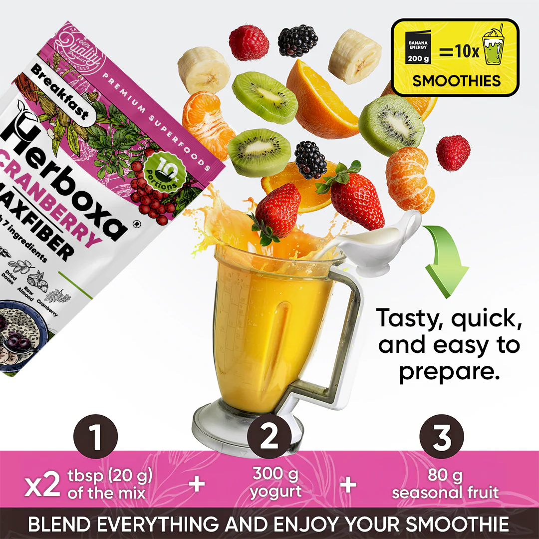 Herboxa® BREAKFAST CRANBERRY MAXFIBER - Image 5