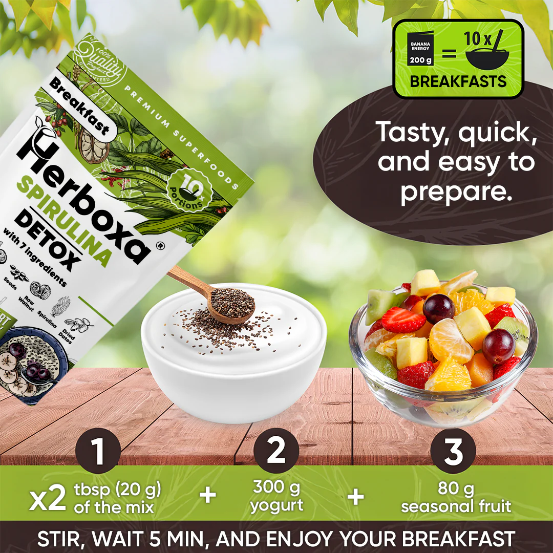 Herboxa® BREAKFAST SPIRULINA DETOX - Image 4